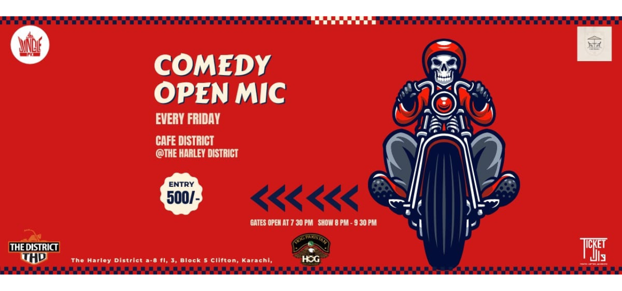 Comedy Open Mic - Every Friday