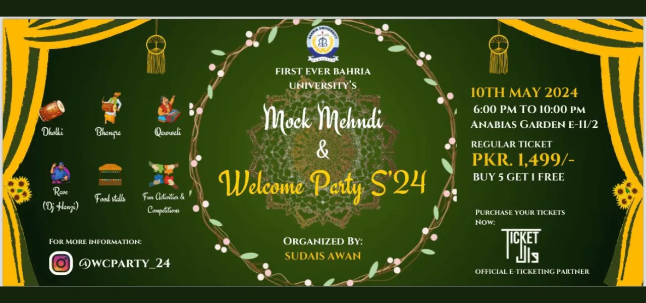 Mock Mehndi & Welcome Party S'24