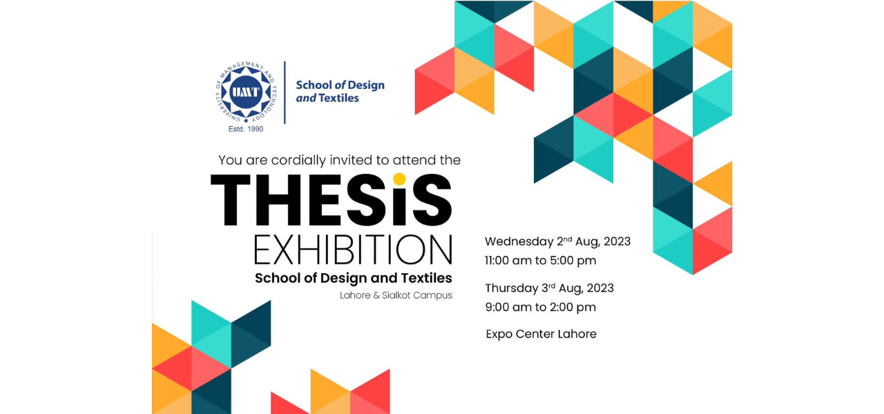 SDT Graduate Thesis Exhibition and 8th International Conference on Textile and Clothing (ICTC VIII)
