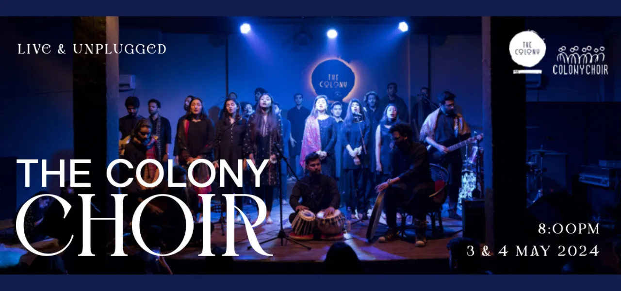 The Colony Choir live and unplugged